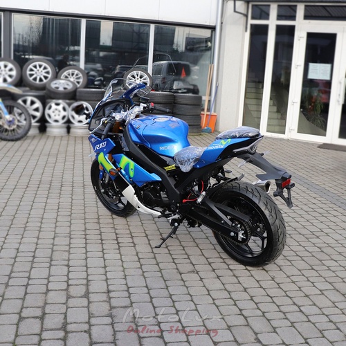 Motocykel HISUN Rider R1M 250CC, modrý