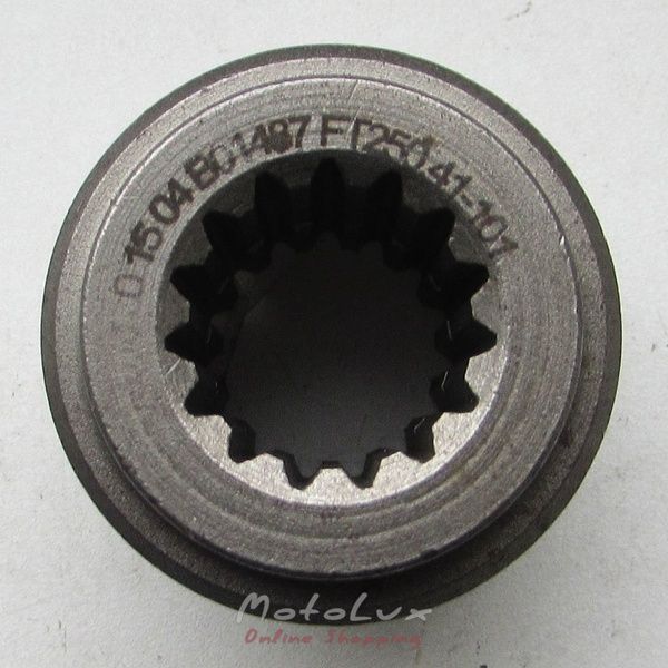 Connection of shaft coupling FT 244 ДТЗ 244 JM 244