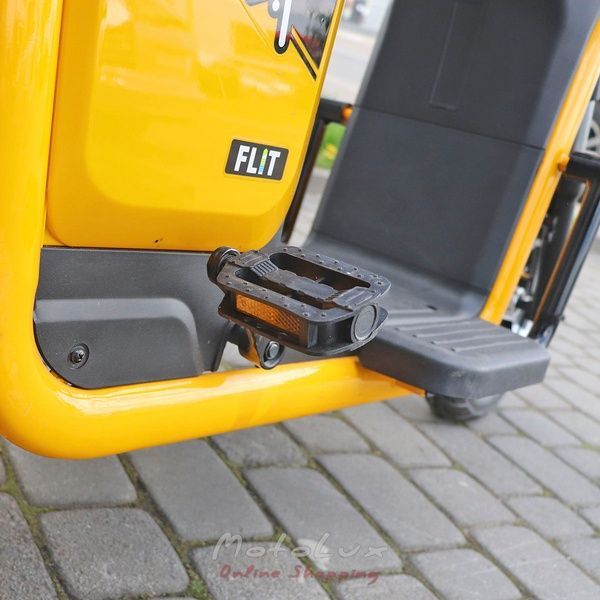 Dvojkolesov&yacute; elektrobicykel Fada Flit II Cargo, 500W, žlt&yacute;