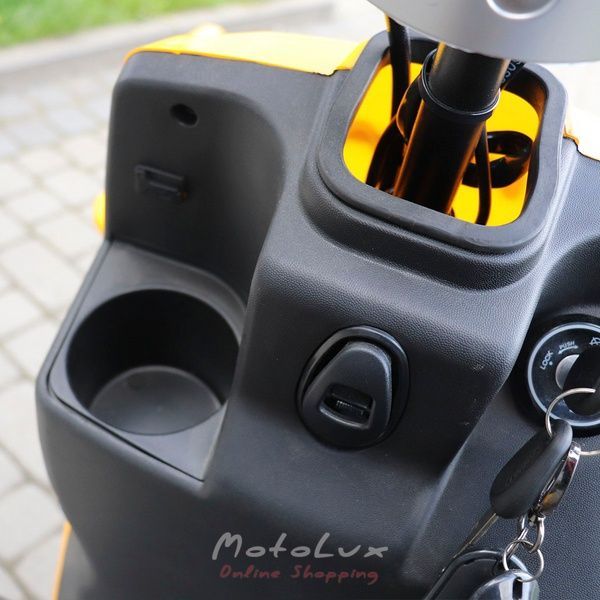 Dvojkolesov&yacute; elektrobicykel Fada Flit II Cargo, 500W, žlt&yacute;