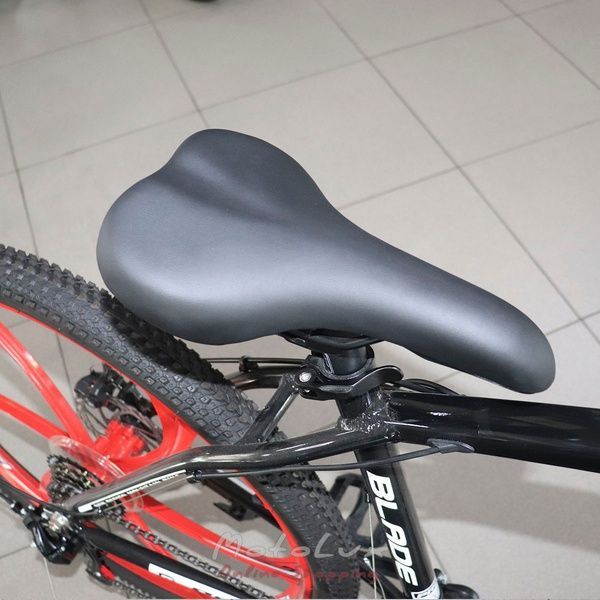 Mountain bike T26BLADE 26.1 W, kerekek 26, alum&iacute;nium v&aacute;z 17, Shimano 21SP, kazetta, alum&iacute;nium. DB, a bűv&eacute;sz. lemez, fekete-piros