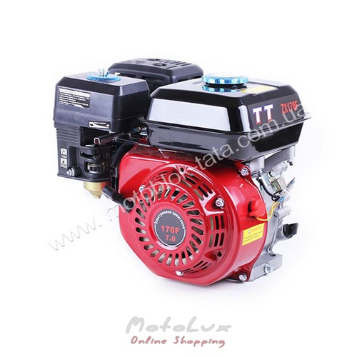 Motor 170F TT, 7 hp, benzínový kľúčový priemer 19 mm