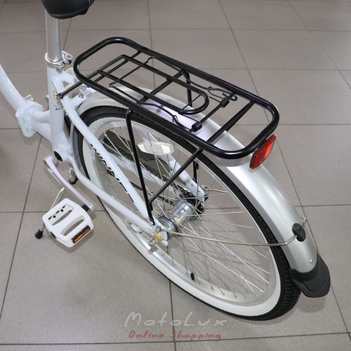 Mestský bicykel Winner Ibiza 24, white, 2022