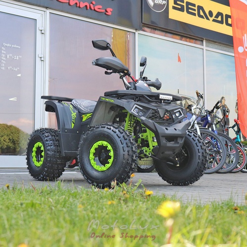 Quad Shark II 125, 8 LE, 2023, fekete lime zölddel