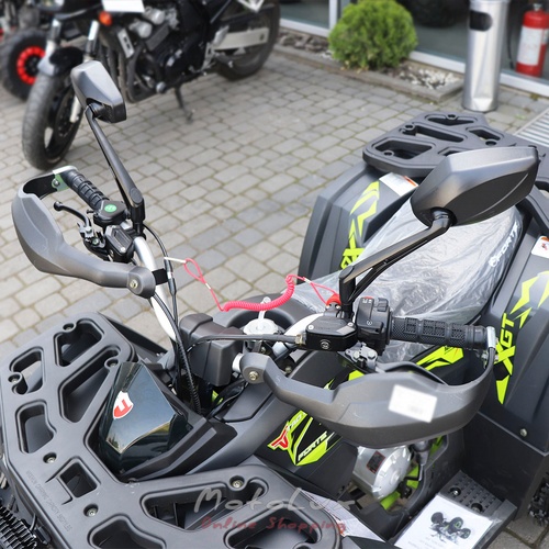 Quad Shark II 125, 8 LE, 2023, fekete lime zölddel