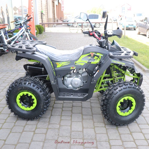 Quad Shark II 125, 8 LE, 2023, fekete lime zölddel