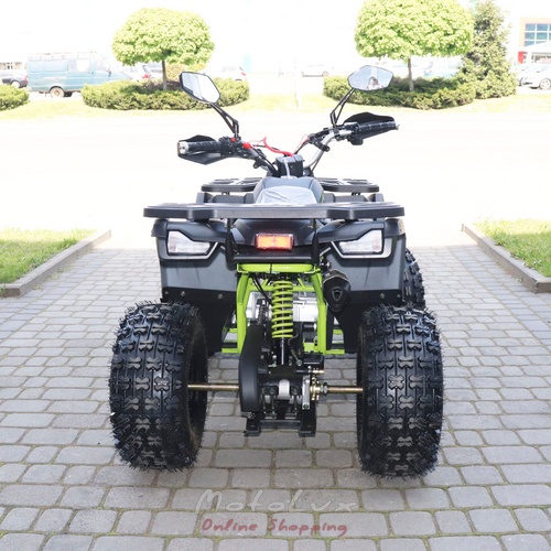 Quad Shark II 125, 8 LE, 2023, fekete lime zölddel