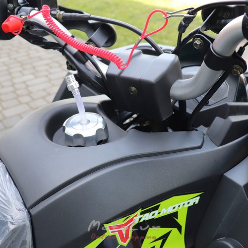 Quad Shark II 125, 8 LE, 2023, fekete lime zölddel