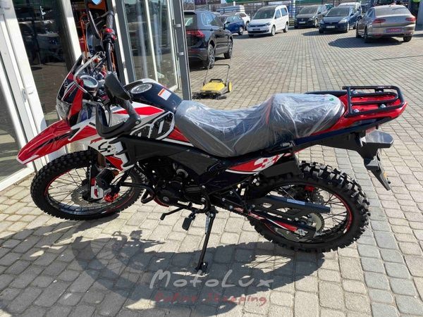Sparta SD300 enduro motorcycle, white with red, 2026