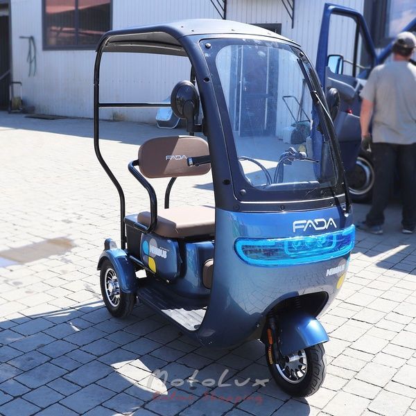 Electric tricycle Fada Nimbus, blue