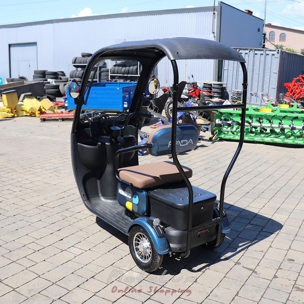 Electric tricycle Fada Nimbus, blue