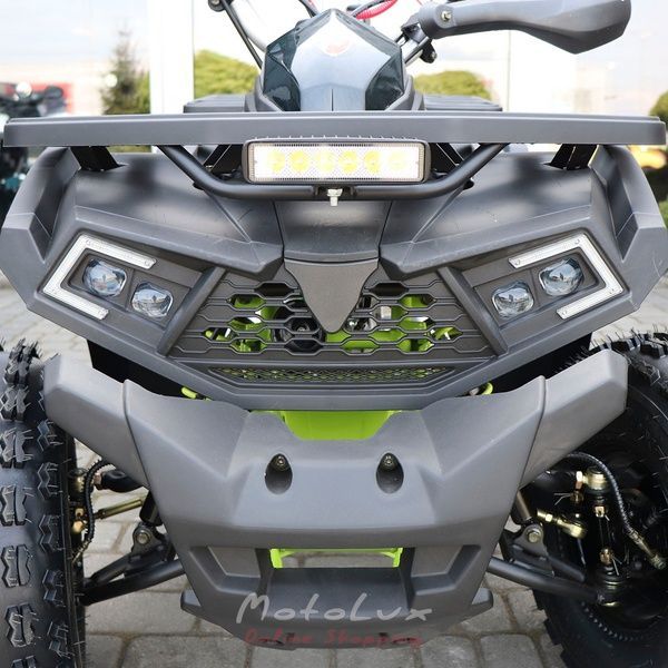 Quad Shark II 125, 8 LE, 2023, fekete lime z&ouml;lddel