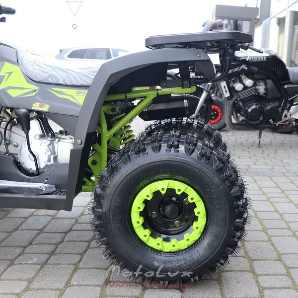 Quad Shark II 125, 8 LE, 2023, fekete lime z&ouml;lddel
