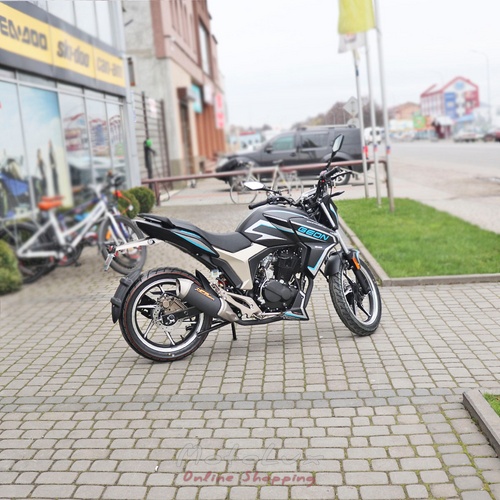 Дорожный мотоцикл Geon CR6s 250, 18 л.с., черный, 2024