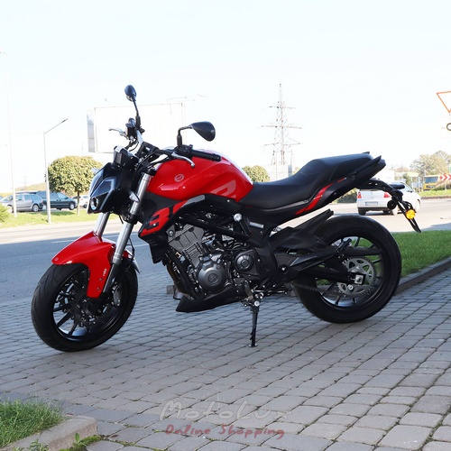 Мотоцикл Benelli TNT302S ABS, червоний