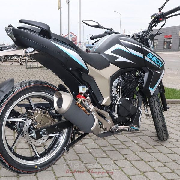 Дорожній мотоцикл Geon CR6s 250, 18 к.с., чорний, 2024