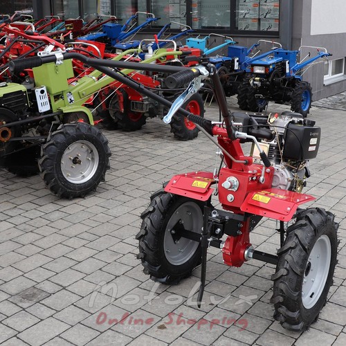 Kentavr MB 2012D-4 Diesel Walk-Behind Tractor, 12 HP,  Manual Starter