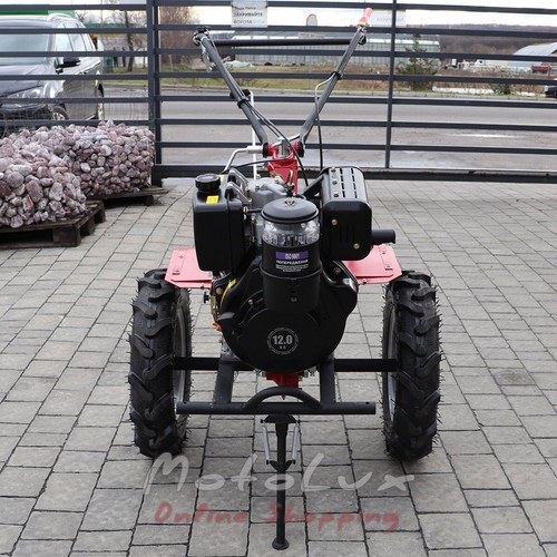 Kentavr MB 2012D-4 Diesel Walk-Behind Tractor, 12 HP,  Manual Starter