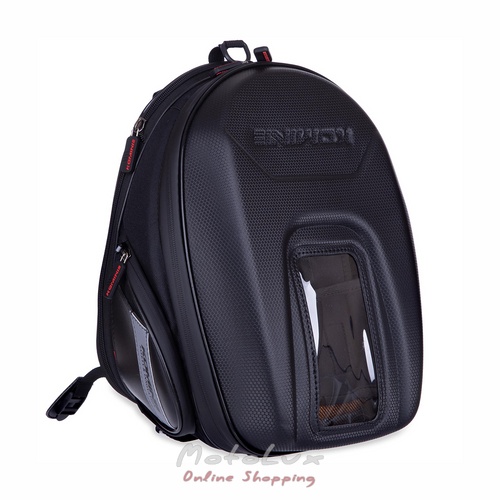 Motorcycle tank bag KOMINE M 2844, black