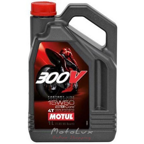 Oil Motul 300V 4T Factory Line Road Racing SAE 15W50