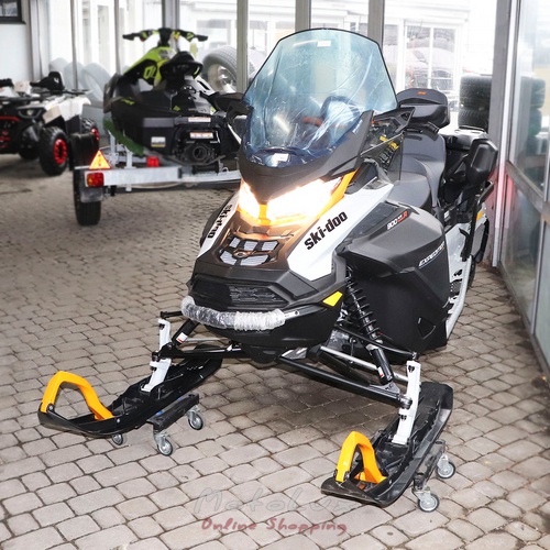 Снігохід SKI-DOO Expedition SE 900 ACE Turbo R 154"/1.5" Silent Ice, сірий з оранжевим