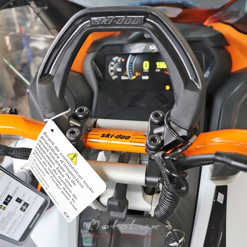 Снігохід SKI-DOO Expedition SE 900 ACE Turbo R 154"/1.5" Silent Ice, сірий з оранжевим