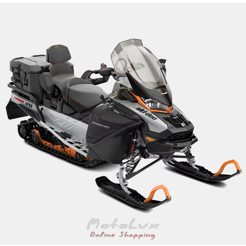 Снігохід SKI-DOO Expedition SE 900 ACE Turbo R 154"/1.5" Silent Ice, сірий з оранжевим