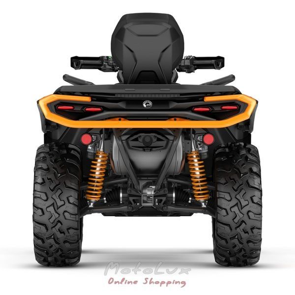 &Uacute;žitkov&aacute; &scaron;tvorkolka BRP OUTLANDER MAX XT-P SAS 1000R, miner&aacute;lna siv&aacute; oranžov&aacute;,