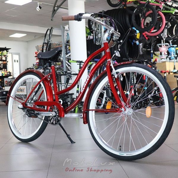Neuzer California road bike, wheels 26, frame 17, red