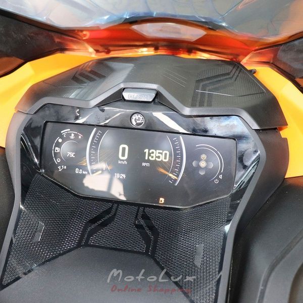 Снегоход SKI-DOO Expedition SE 900 ACE Turbo R 154"/1.5" Silent Ice, серый с оранжевым