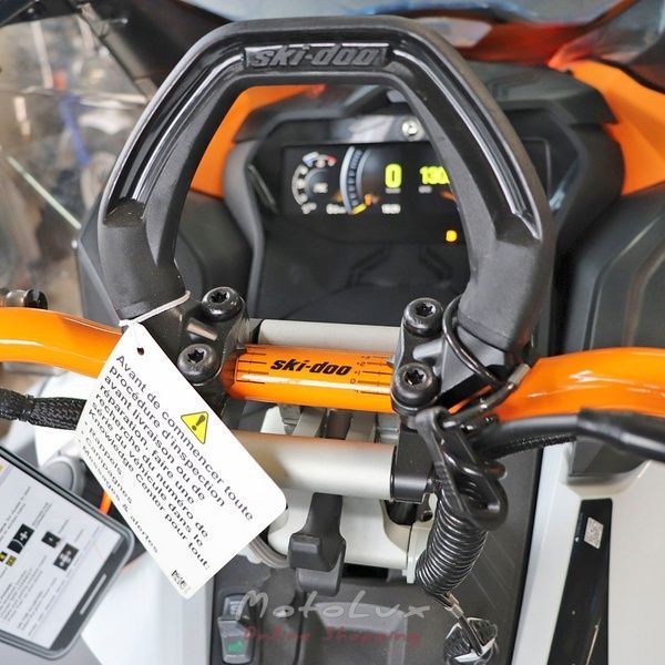 Снегоход SKI-DOO Expedition SE 900 ACE Turbo R 154"/1.5" Silent Ice, серый с оранжевым