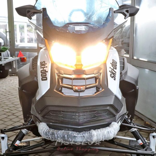 Снегоход SKI-DOO Expedition SE 900 ACE Turbo R 154"/1.5" Silent Ice, серый с оранжевым