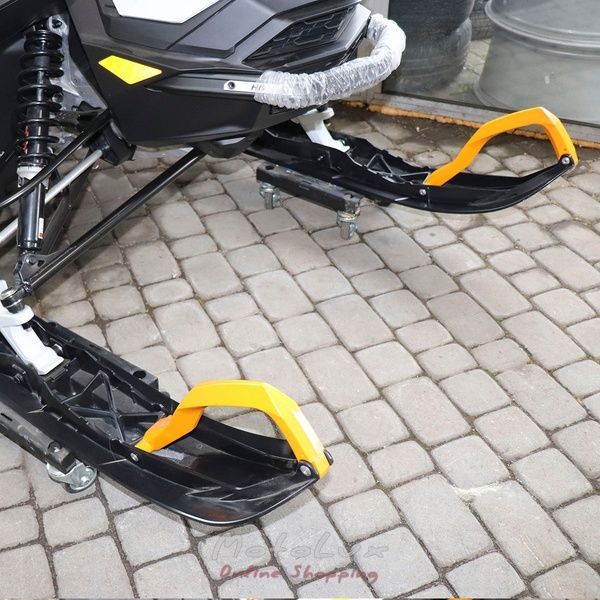 Снегоход SKI-DOO Expedition SE 900 ACE Turbo R 154"/1.5" Silent Ice, серый с оранжевым