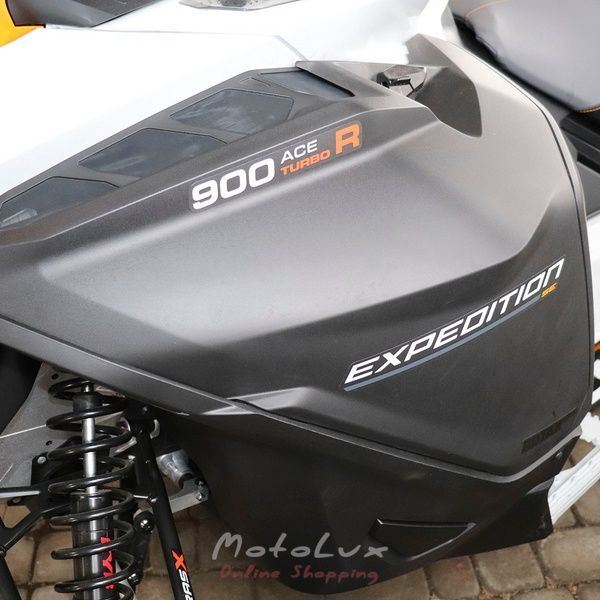 Снегоход SKI-DOO Expedition SE 900 ACE Turbo R 154"/1.5" Silent Ice, серый с оранжевым