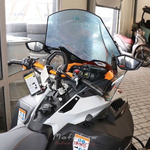 Снегоход SKI-DOO Expedition SE 900 ACE Turbo R 154"/1.5" Silent Ice, серый с оранжевым