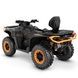 &Uacute;žitkov&aacute; &scaron;tvorkolka BRP OUTLANDER MAX XT-P SAS 1000R, miner&aacute;lna siv&aacute; oranžov&aacute;,