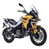 Мотоцикл Zonsen Cyclon RX401, серый с жёлтым