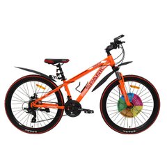 Spark Forester 2.0 Junior teen bicycle, 26-inch wheel, 13-inch frame, orange