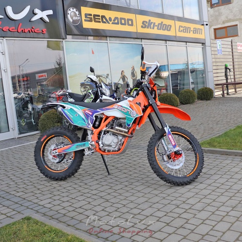 Motorkerékpár Geon Dakar GNS 250, 21 LE., narancs