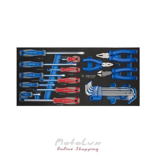 King Tony 9-90129CRV tool set, 29 pcs