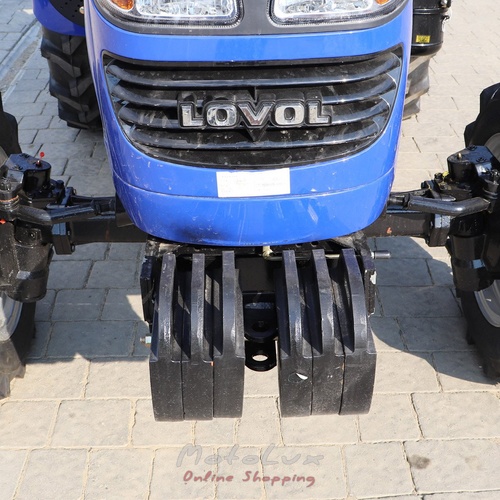 Traktor Foton Lovol FT 244 H, 24 LE, 3 henger, 4x4, szervókormány, blue