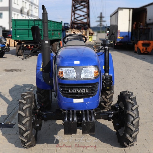 Traktor Foton Lovol FT 244 H, 24 LE, 3 henger, 4x4, szervókormány, blue