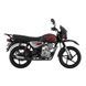 Мотоцикл дорожній Bajaj Boxer BM125X, чорний з червоним