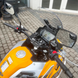 Zonsen Cyclon RX401 motorcycle, gray with yellow