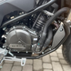 Zonsen Cyclon RX401 motorcycle, gray with yellow