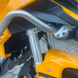 Zonsen Cyclon RX401 motorcycle, gray with yellow