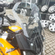 Zonsen Cyclon RX401 motorcycle, gray with yellow