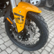 Zonsen Cyclon RX401 motorcycle, gray with yellow