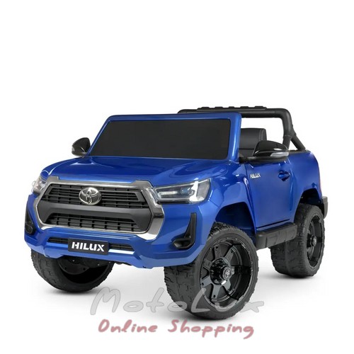 Gyermek elektromos dzsip Toyota Hilux 4WD Bambi M 4919EBLRS 4, kék