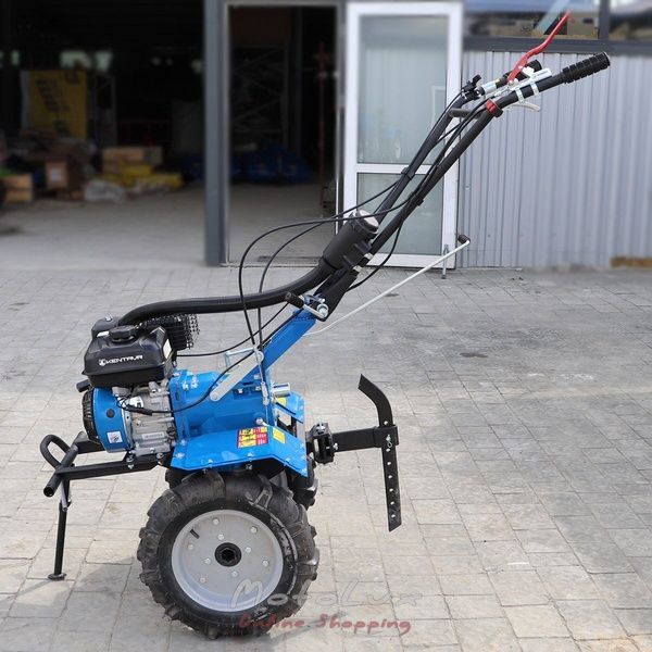 Benzínový dvojkolesový malotraktor Kentavr MB 2070B-4, 7 HP, ručný štartér blue